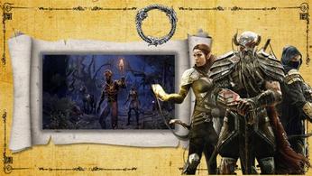 Elder Scrolls Online Characters and Fractured Glory skin