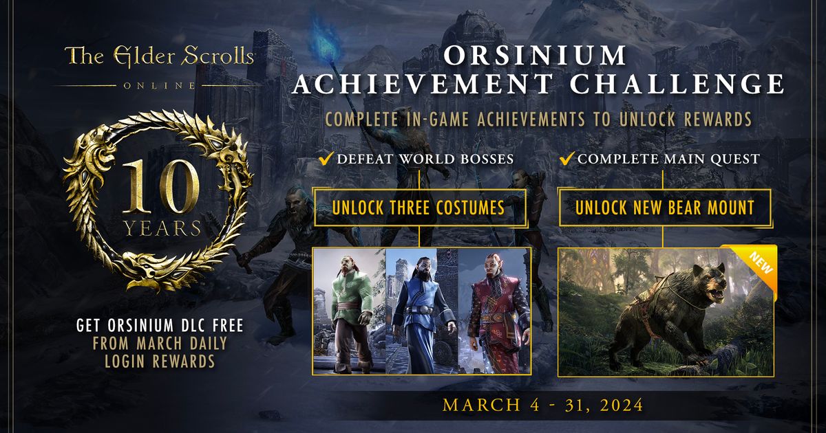 elder scrolls online orsinium achievement challenge