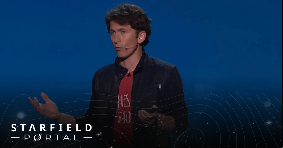 Todd howard is on stage at e3 2015