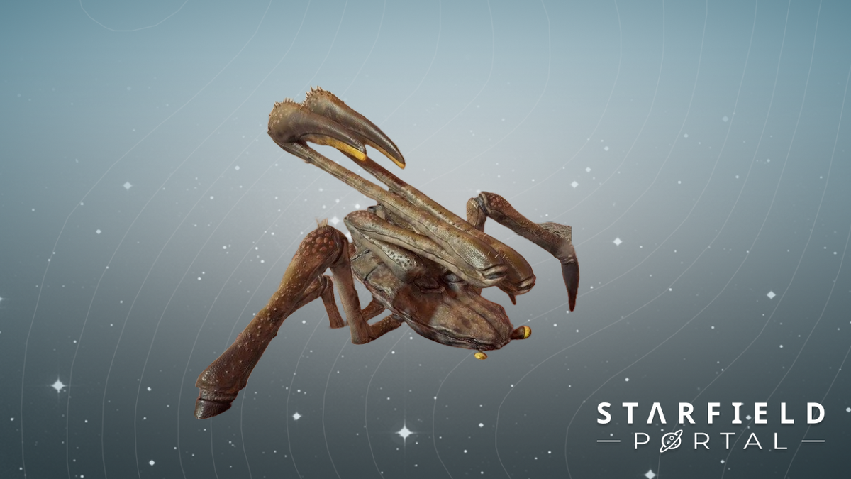 Starfield Hunting Coralcrab creatures Image