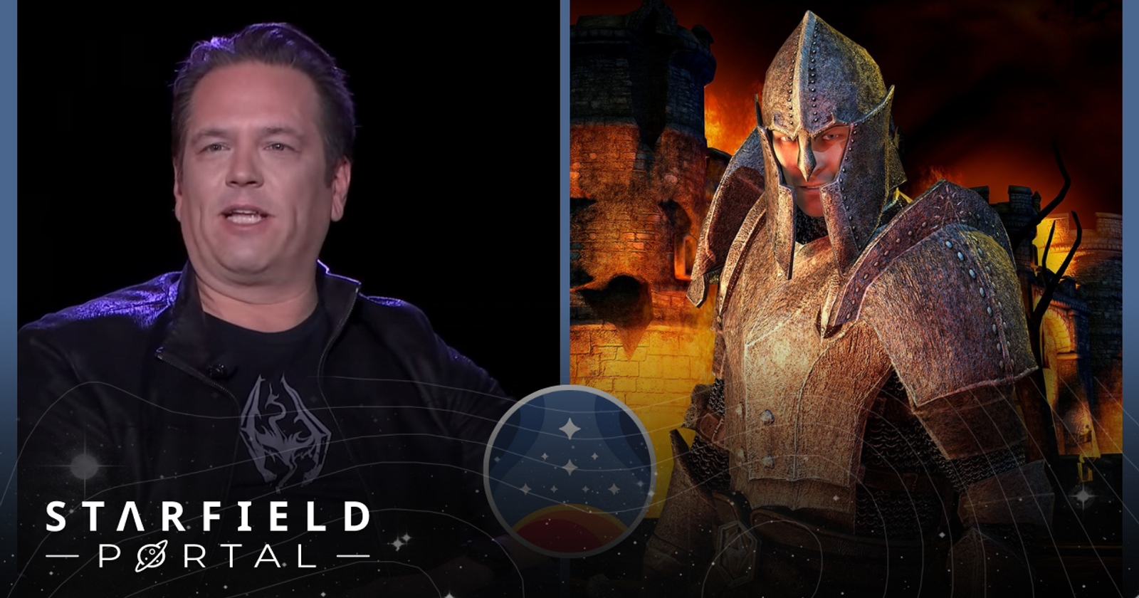 Starfield é mais semelhante de Oblivion do que Skyrim, diz Phil