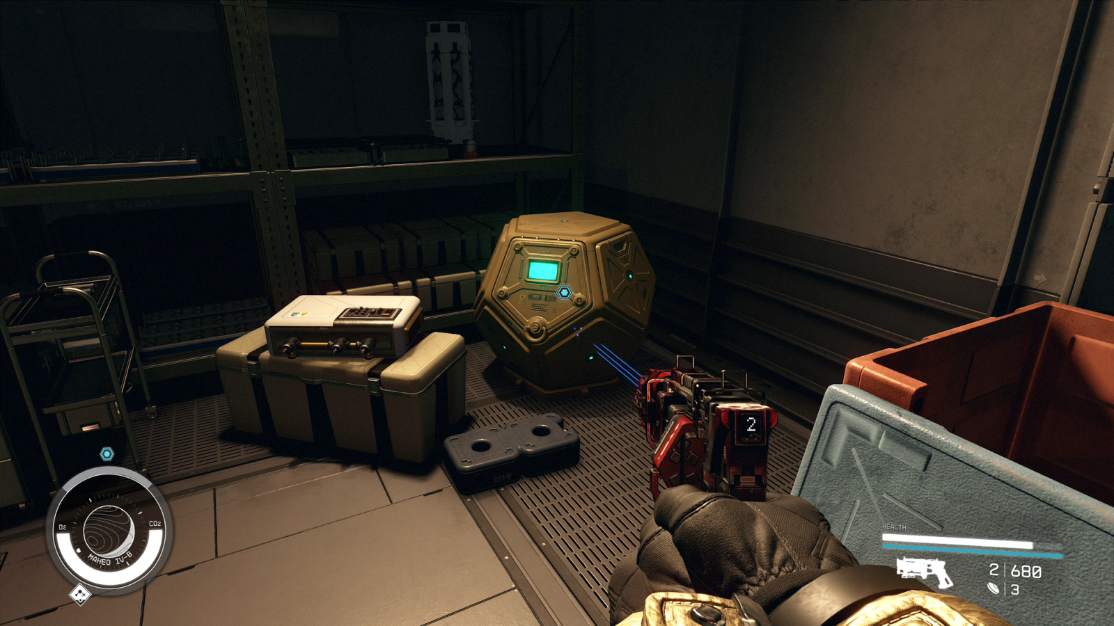 starfield refurbished goods location crate with quest marker