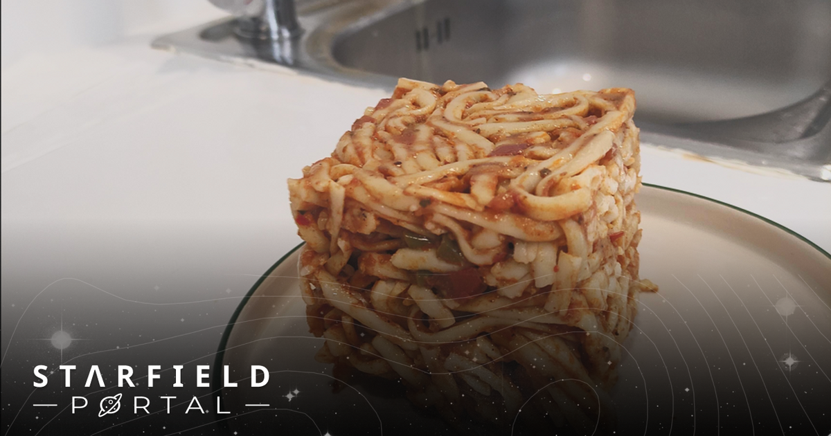 starfield chunks pasta fan creation