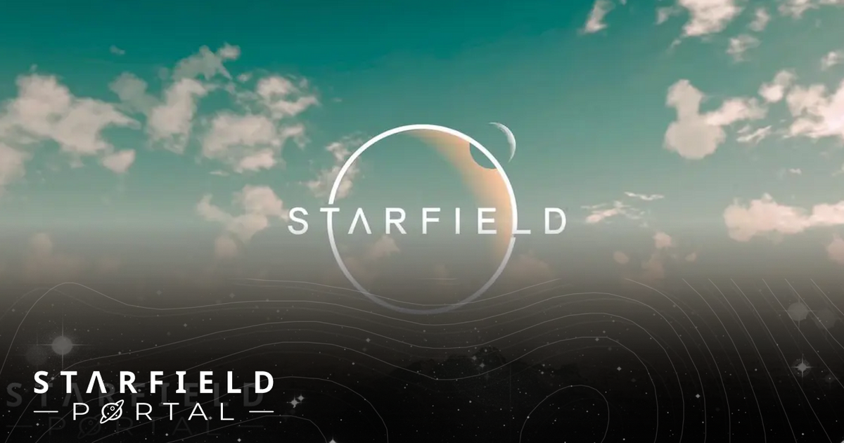 starfield logo in sky for main mission 7 starborn