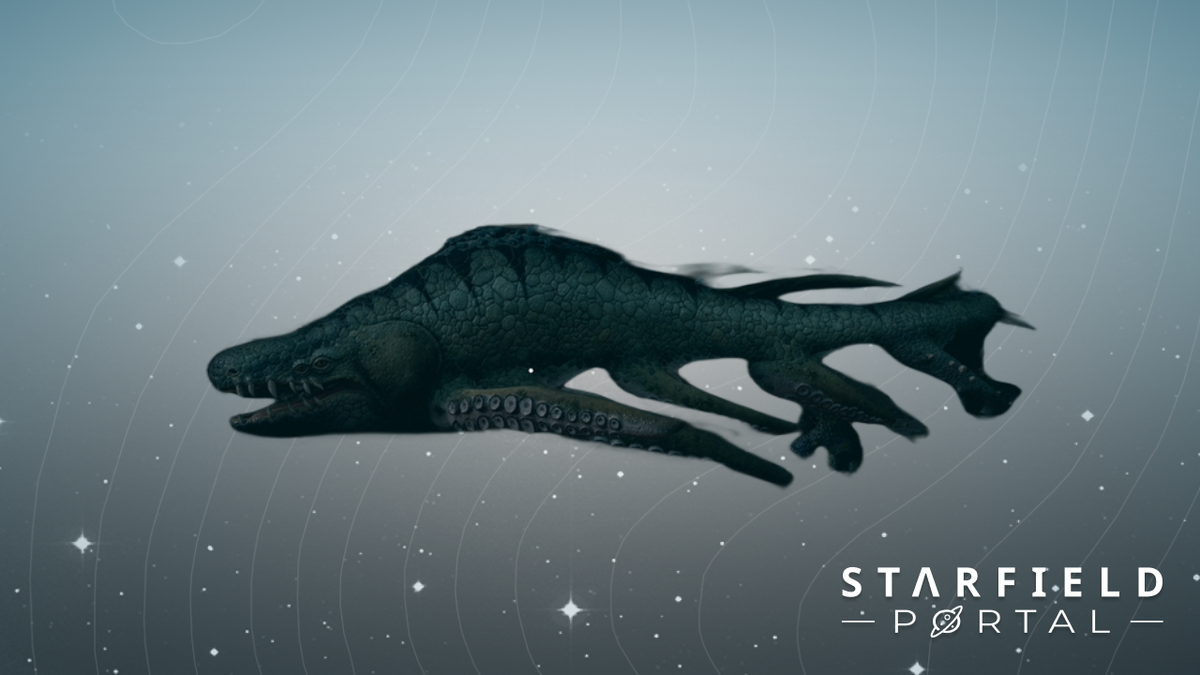 Starfield Hunting Kronosaurus creatures Image