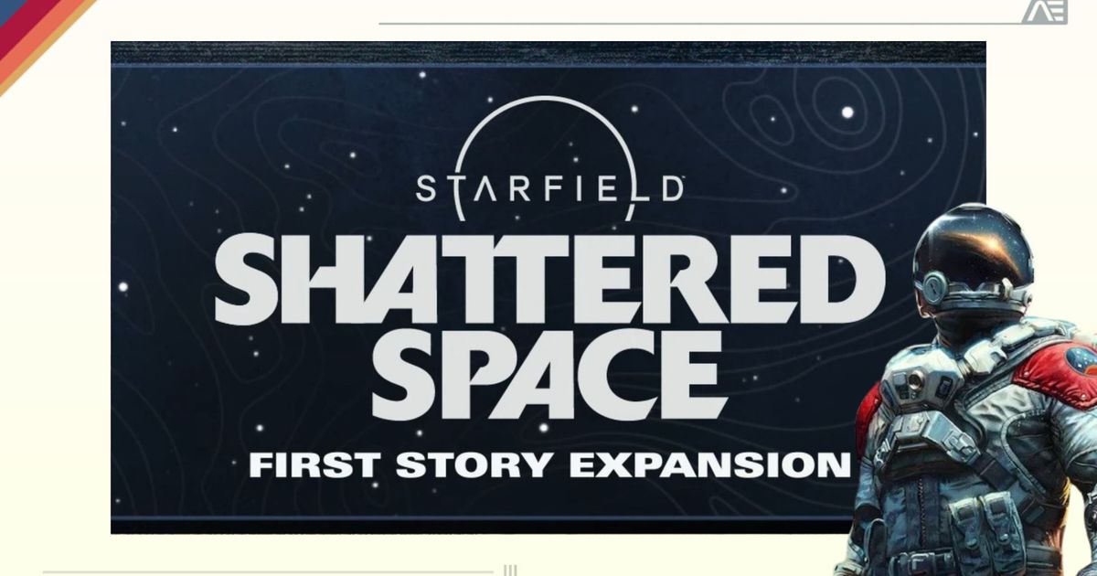 shattered space starfield astronaut