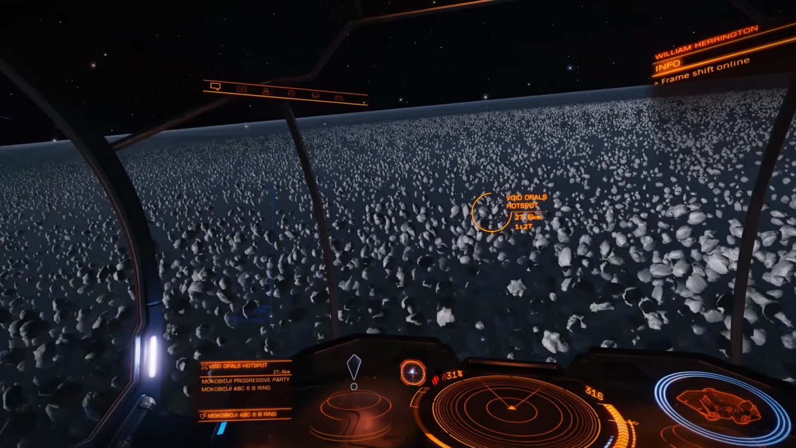 elite dangerous asteroid belt