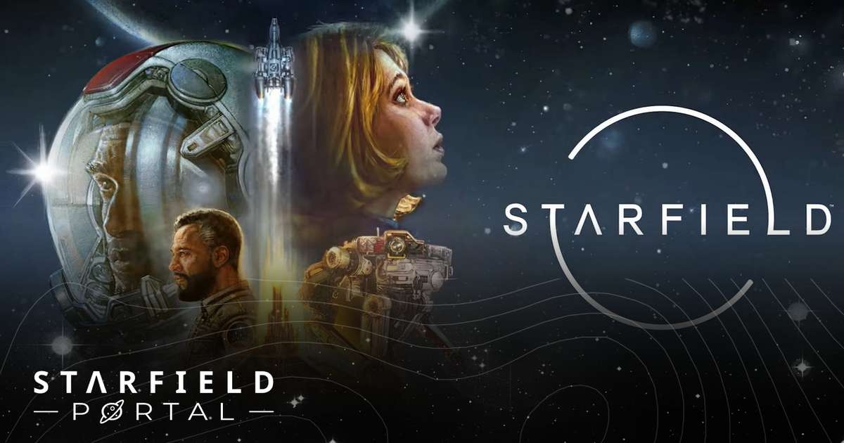 starfield art with explorers looking out to space