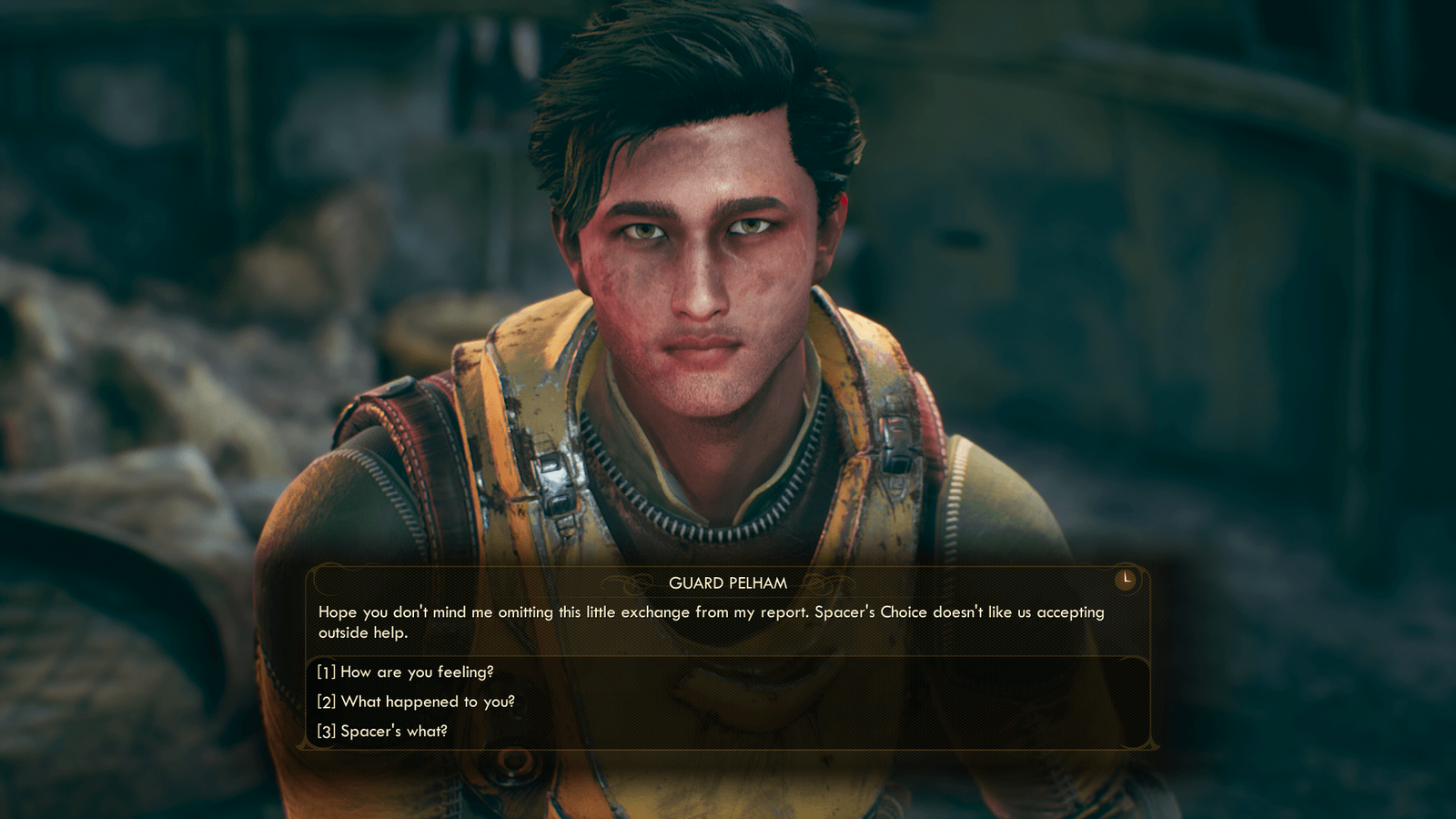 the outer worlds dialogue