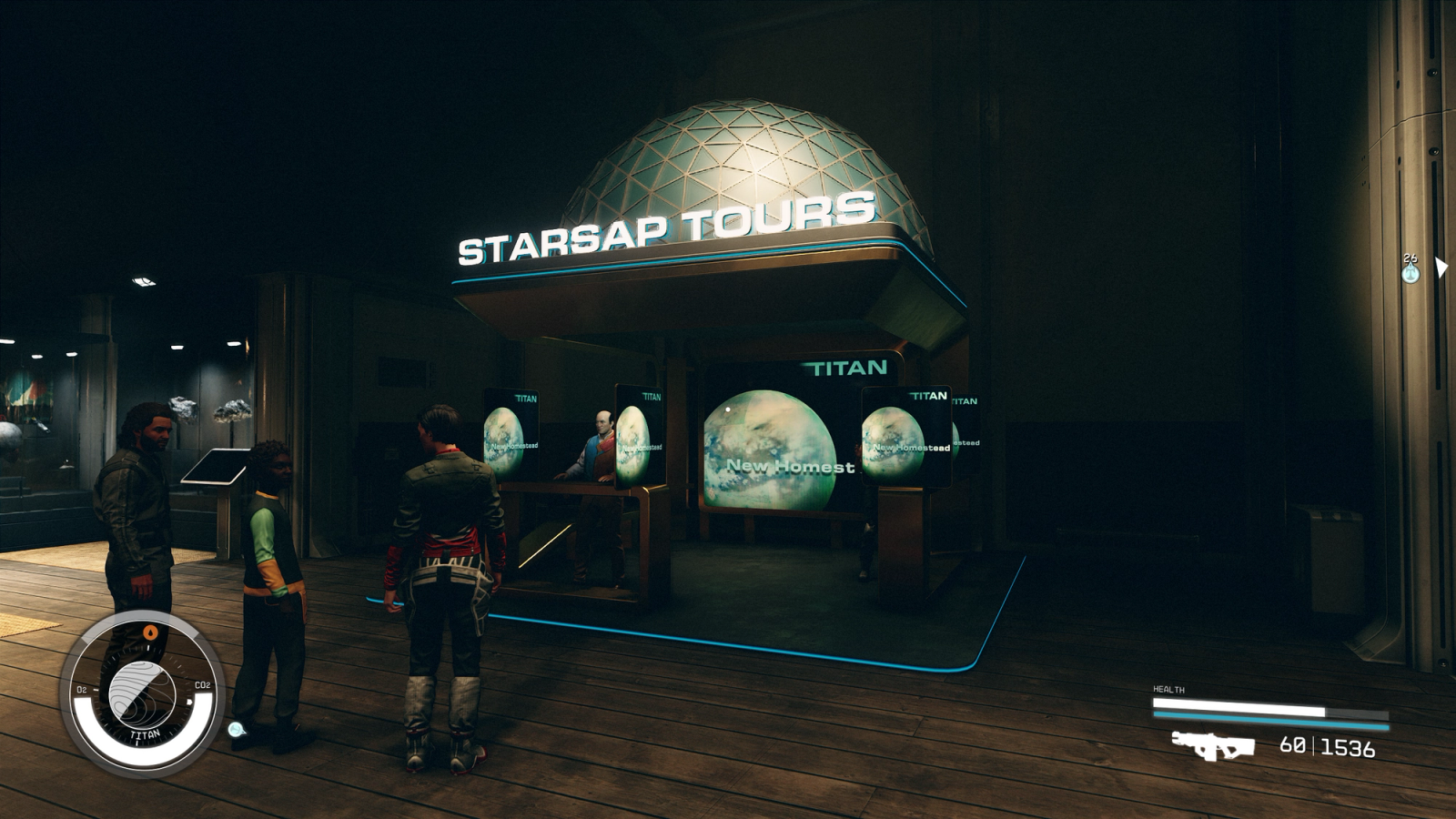 starfield starsap tours starsap information kiosk
