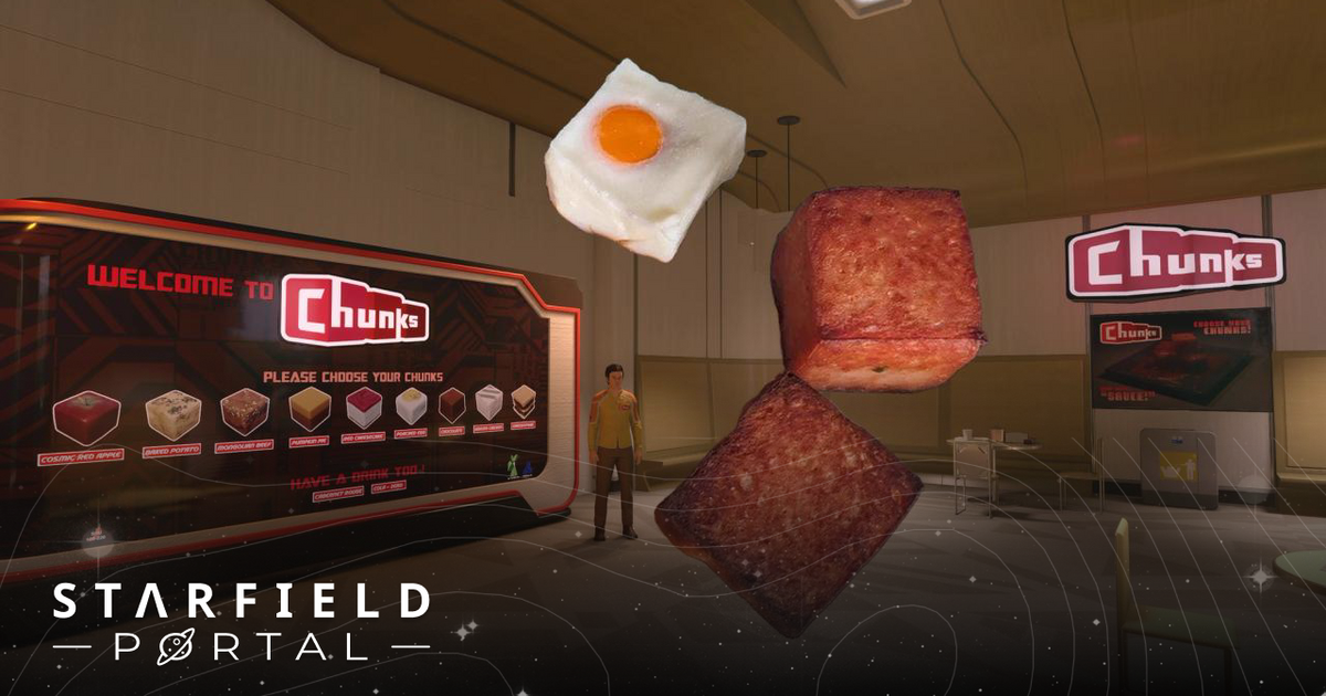 real life space egg and sausage