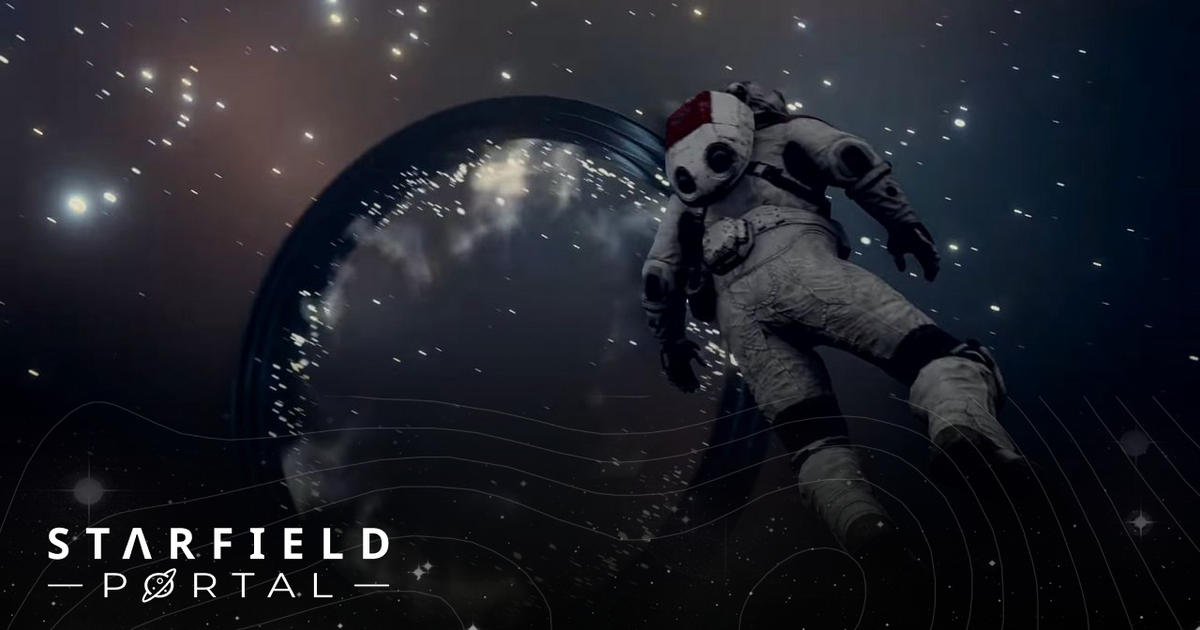 A screenshot from the gameplay trailer of Starfield.