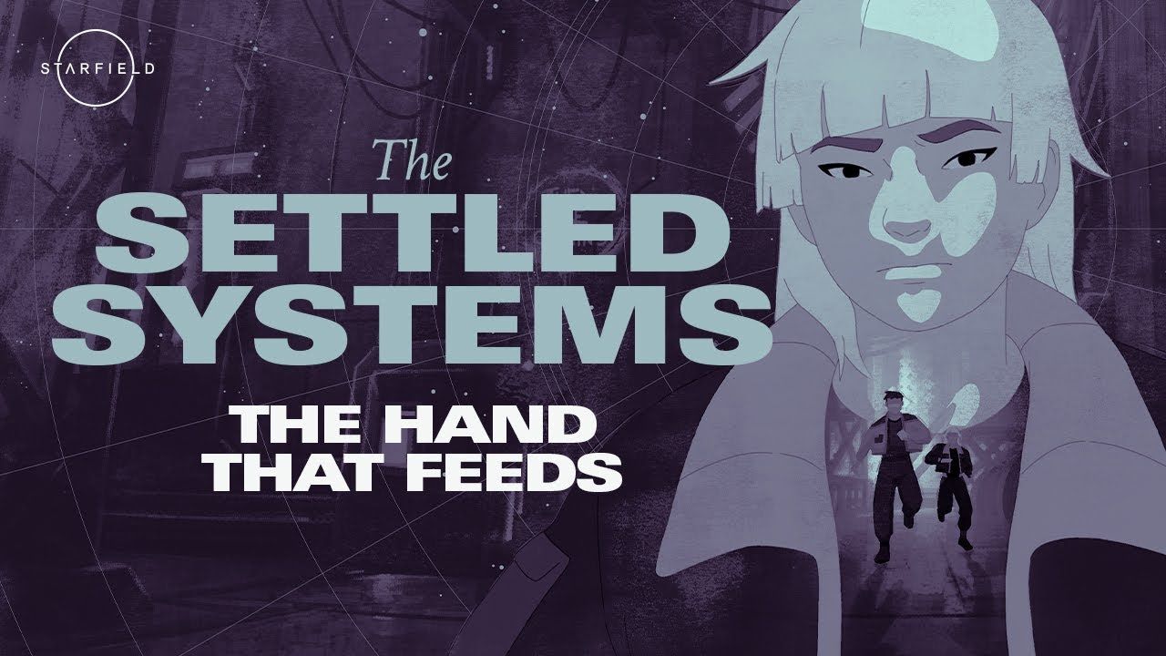 the hand that feeds anime title card