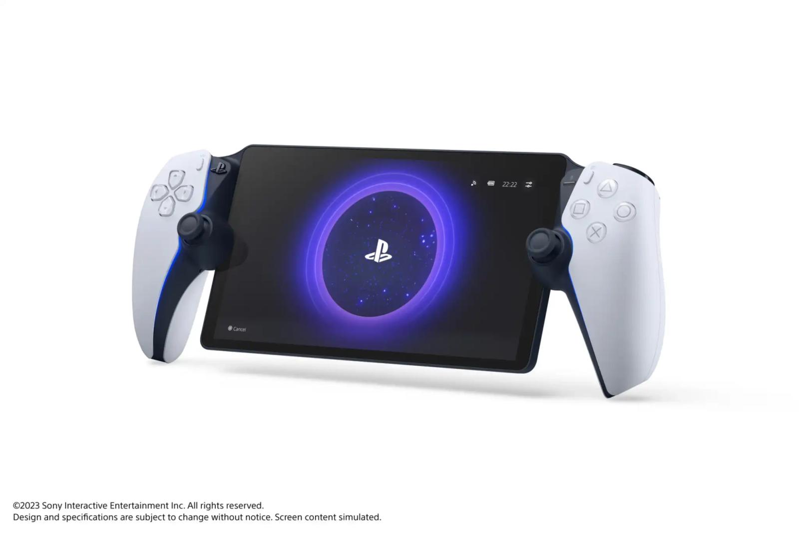 The new sony playstation portal streaming handheld device